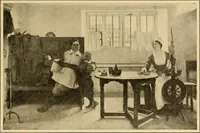 An illustration from Period furnishings; an encyclopedia of historic furniture, decorations and furnishings (1911)