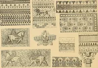 An illustration from Period furnishings; an encyclopedia of historic furniture, decorations and furnishings (1911)