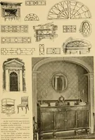An illustration from Period furnishings; an encyclopedia of historic furniture, decorations and furnishings (1911)