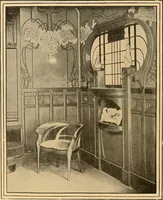 An illustration from Period furnishings; an encyclopedia of historic furniture, decorations and furnishings (1911)