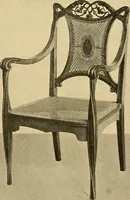 An illustration from Period furnishings; an encyclopedia of historic furniture, decorations and furnishings (1911)