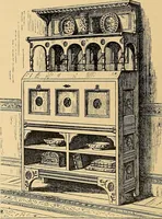 An illustration from Period furnishings; an encyclopedia of historic furniture, decorations and furnishings (1911)