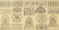 An illustration from Period furnishings; an encyclopedia of historic furniture, decorations and furnishings (1911)