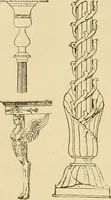 An illustration from Period furnishings; an encyclopedia of historic furniture, decorations and furnishings (1911)