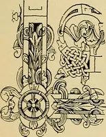 An illustration from Period furnishings; an encyclopedia of historic furniture, decorations and furnishings (1911)