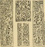 An illustration from Period furnishings; an encyclopedia of historic furniture, decorations and furnishings (1911)