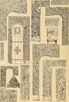 An illustration from Period furnishings; an encyclopedia of historic furniture, decorations and furnishings (1911)