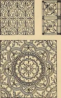 An illustration from Period furnishings; an encyclopedia of historic furniture, decorations and furnishings (1911)