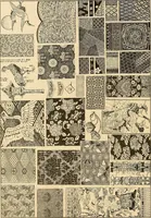 An illustration from Period furnishings; an encyclopedia of historic furniture, decorations and furnishings (1911)