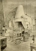 An illustration from Period furnishings; an encyclopedia of historic furniture, decorations and furnishings (1911)