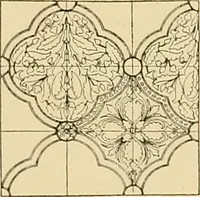 An illustration from Period furnishings; an encyclopedia of historic furniture, decorations and furnishings (1911)