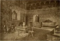 An illustration from Period furnishings; an encyclopedia of historic furniture, decorations and furnishings (1911)