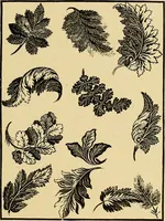 An illustration from Period furnishings; an encyclopedia of historic furniture, decorations and furnishings (1911)