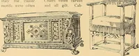 An illustration from Period furnishings; an encyclopedia of historic furniture, decorations and furnishings (1911)
