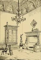 Picture 141 of 421 from Period furnishings; an encyclopedia of historic furniture, decorations and furnishings (1911), leaf 92