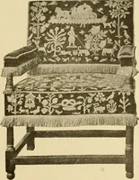 An illustration from Period furnishings; an encyclopedia of historic furniture, decorations and furnishings (1911)