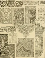 An illustration from Period furnishings; an encyclopedia of historic furniture, decorations and furnishings (1911)