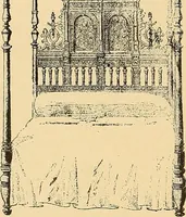 An illustration from Period furnishings; an encyclopedia of historic furniture, decorations and furnishings (1911)