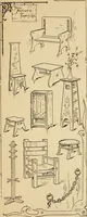 Picture 18 of 18 from Periods of furniture : a concise resumé of all leading types of furniture; descriptions of their derivations concisely told; amply illustrated. (1903), leaf 34