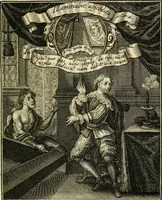 An illustration from Peripateticus nostri temporis, seu, Philosophus discursivus : in biennali cursu, per discursus symbolico-physicos, ad discursum, juxta sanctorum philosophorum exempla, piè curiosum instructus .. (1724)