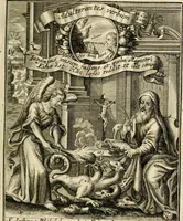 An illustration from Peripateticus nostri temporis, seu, Philosophus discursivus : in biennali cursu, per discursus symbolico-physicos, ad discursum, juxta sanctorum philosophorum exempla, piè curiosum instructus .. (1724)
