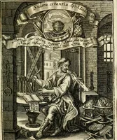 An illustration from Peripateticus nostri temporis, seu, Philosophus discursivus : in biennali cursu, per discursus symbolico-physicos, ad discursum, juxta sanctorum philosophorum exempla, piè curiosum instructus .. (1724)