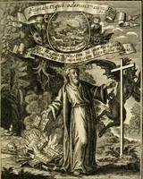 An illustration from Peripateticus nostri temporis, seu, Philosophus discursivus : in biennali cursu, per discursus symbolico-physicos, ad discursum, juxta sanctorum philosophorum exempla, piè curiosum instructus .. (1724)