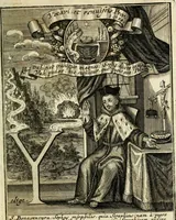 Picture 43 of 48 from Peripateticus nostri temporis, seu, Philosophus discursivus : in biennali cursu, per discursus symbolico-physicos, ad discursum, juxta sanctorum philosophorum exempla, piè curiosum instructus .. (1724), leaf 480