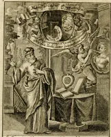 An illustration from Peripateticus nostri temporis, seu, Philosophus discursivus : per discursus symbolico-physicos, ad discursum, juxta sanctorum philosophorum exempla, pie curiosum instructus (1755)