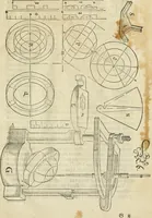 Picture 21 of 27 from Perspectiva; hierinnen auffs kürtzte beschrieben, mit Exempeln eröffnet vnd an Tag gegeben wird, ein newer besonder kurtzer, doch gerechter vnnd sehr leichter Weg, wie allerley Ding, es seyen Corpora, Gebew, oder was möglich zuerdencken vnd in Grund zulegen ist, verruckt oder vnuerruckt, frener in die Perspectyf gebracht werden mag, on einige vergebliche Linie, riss vñ Puncten, [et]c. dergleichen Weg bisshero noch nit bekant gewesen (1571), leaf 58