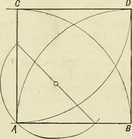 An illustration from Perspective and geometrical drawing : adapted to the use of candidates for second and third-class teachers' certificates (1887)