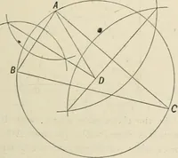 An illustration from Perspective and geometrical drawing : adapted to the use of candidates for second and third-class teachers' certificates (1887)