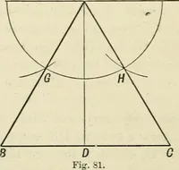 An illustration from Perspective and geometrical drawing : adapted to the use of candidates for second and third-class teachers' certificates (1887)