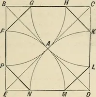 An illustration from Perspective and geometrical drawing : adapted to the use of candidates for second and third-class teachers' certificates (1887)