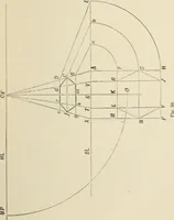 An illustration from Perspective and geometrical drawing : adapted to the use of candidates for second and third-class teachers' certificates (1887)