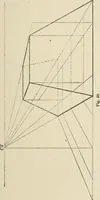 An illustration from Perspective and geometrical drawing : adapted to the use of candidates for second and third-class teachers' certificates (1887)