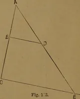 An illustration from Perspective and geometrical drawing adapted to the use of candidates for second and third-class teachers' certificates (1887)
