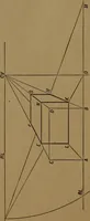 An illustration from Perspective and geometrical drawing adapted to the use of candidates for second and third-class teachers' certificates (1887)