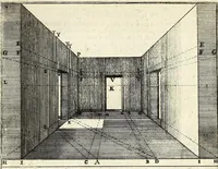 Picture 19 of 68 from Perspective practical, or, A plain and easie method of true and lively representing all things to the eye at a distance, by the exact rules of art ... (1698), leaf 127