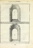 An illustration from Perspective practical, or, A plain and easie method of true and lively representing all things to the eye at a distance, by the exact rules of art ... (1698)
