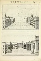 An illustration from Perspective practical, or, A plain and easie method of true and lively representing all things to the eye at a distance, by the exact rules of art ... (1698)