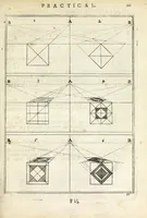 An illustration from Perspective practical, or, A plain and easie method of true and lively representing all things to the eye at a distance, by the exact rules of art ... (1698)