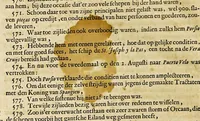 An illustration from Pertinent en waarachtig verhaal van alle de handelingen en directie van Pedro Van Belle, : ontrent den slavenhandel, ofte, het Assiento de Negros, eerst door D. Juan Barosso y Posso, bij zijn overlijden door D. Nicolas Porsio, en daar na door Balthasar Coijmans met den Koning van Spangien aangegaan, zoo in Spangien, de West-Indijes, als op Curaço: dienende tot onderrichtinge van alle die gene, die bij het voorsz. Assiento, ofte de Compagnie van Coijmans en Van Belle tot Cadix, eenigsints zouden mogen wezen geinteresseert (1689)