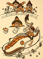 An illustration from Peter Poodle,: toy maker to the king (1906)