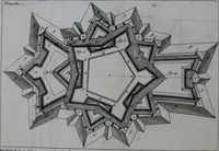 An illustration from Petit dictionnaire du tems pour l'intelligence des nouvelles de la guerre (1747)