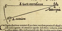 An illustration from Petri Apiani Cosmographia, (1539)