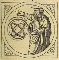 An illustration from Petri Apiani Cosmographia, (1539)