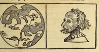 An illustration from Petri Apiani Cosmographia, (1539)