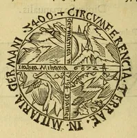 An illustration from Petri Apiani Cosmographia, (1539)