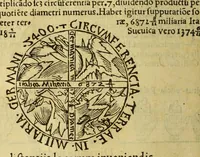 An illustration from Petri Apiani Cosmographia, (1540)